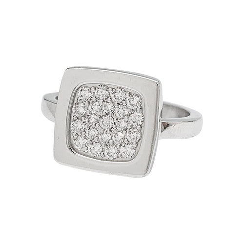 Bague 54 Bague Dinh Van, "Impression", or blanc et diamant. 58 Facettes 30429