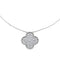 Collier Collier Van Cleef & Arpels "Magic Alhambra" en or blanc et diamants. 58 Facettes 30215