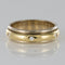 Bague 54 Alliance mobile or blanc or jaune diamants 58 Facettes 18-397-54