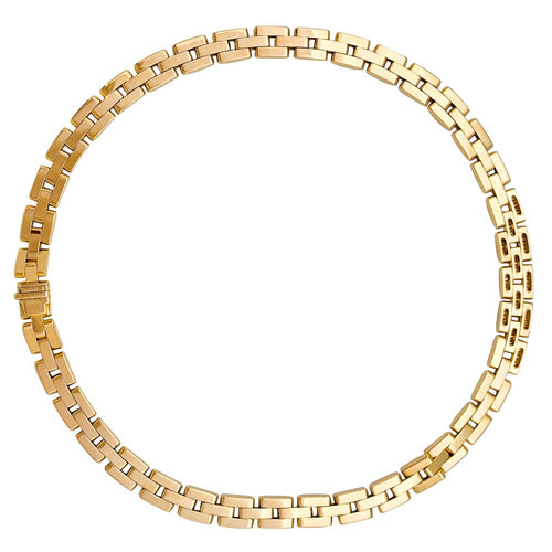 Collier Collier Cartier maille Panthère en or jaune. 58 Facettes 29899