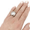 Bague 52 Bague Poiray jonc en or blanc. 58 Facettes 30413