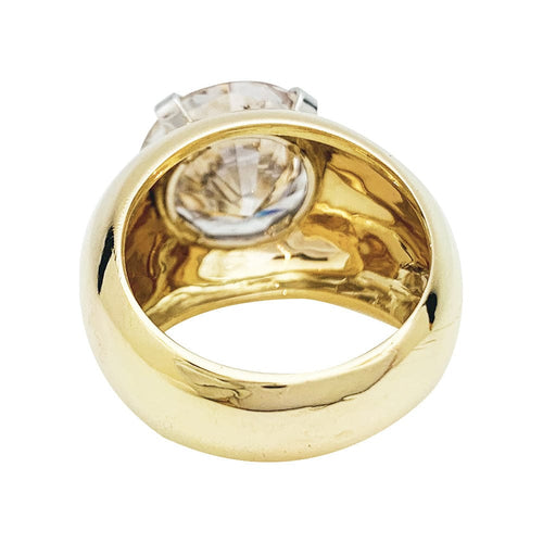 Bague 54 Bague diamant 7,18 carats, 2 ors. 58 Facettes 30598