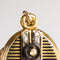 Collier Collier ancien médaillon et coulants émaillés et diamants 58 Facettes 18-357