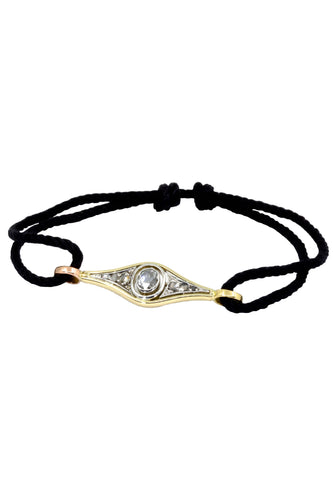 Bracelet Bracelet cordon diamants 58 Facettes