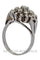 Bague 56 Bague fleur 50' diamants 58 Facettes 32761