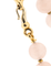 Collier Poiray - Long Collier en or jaune, boules de quartz rosette et tanzanite 58 Facettes