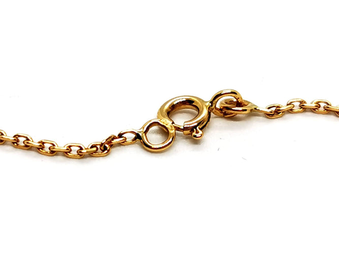 Collier Collier Maille forçat Or jaune 58 Facettes 1161981CD