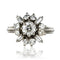 Bague 49 Bague diamants brillants et diamants baguettes 58 Facettes 19-245-49