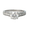 Bague 51 Bague Cartier "1895" en platine, diamant 0,75 carat. 58 Facettes 29844-1