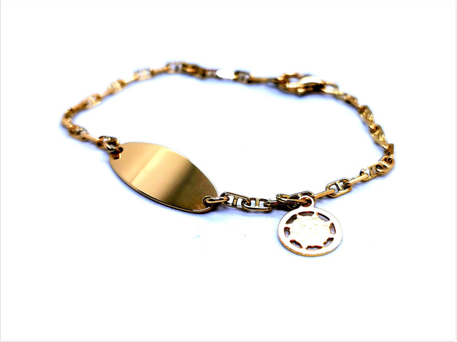 Bracelet Bracelet Gourmette Or jaune 58 Facettes 997384CN