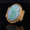 Bague 52 Bague or et jade ancienne 58 Facettes 21-109-52