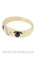 Bague 60 Bague jonc saphirs et diamant 58 Facettes 31381