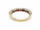Bague 51 Bague Demie Alliance Or jaune Rubis 58 Facettes 1048330CN