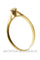 Bague 52 Solitaire moderne 0.10 carat 58 Facettes 19651
