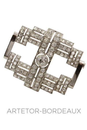 Broche Broche Art Déco 58 Facettes 22151