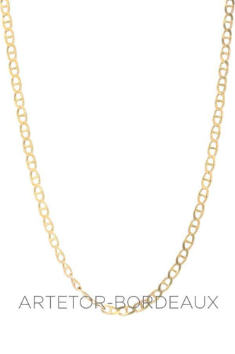 Collier Chaine maille marine plate 58 Facettes 29431