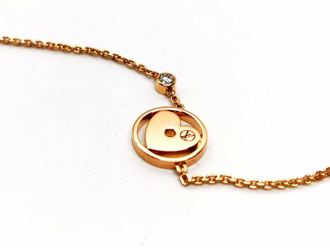 Collier Louis Vuitton Collier Idylle Blossom Or rose Diamant 58 Facettes 1142152CN
