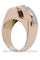 Bague 54 Bague tank diamants 58 Facettes 34731