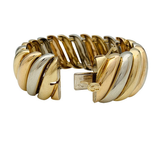 Bracelet Bracelet Poiray en trois tons d'or. 58 Facettes 30040