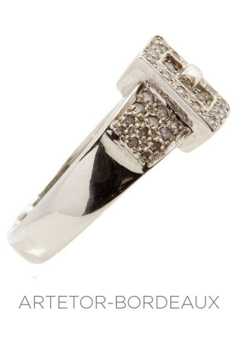 Bague 61 Bague ceinture diamantée 58 Facettes 5331