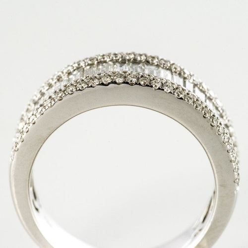 Bague 51 Bague Diamants baguettes 58 Facettes 09-010-2508506-53