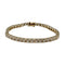 Bracelet Bracelet ligne "tennis" en or jaune serti de brillants. 58 Facettes 30035