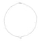 Collier Collier solitaire Cartier, diamant 0,85 carat en or blanc. 58 Facettes 30014