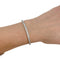 Bracelet Bracelet Cartier "Lanière" serti de diamants en or blanc. 58 Facettes 30012