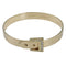 Bracelet Bracelet Hermès, "Boucle d'or", or jaune, diamants. 58 Facettes 28512