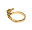 Bague 54 Bague cheval or jaune 58 Facettes 1-873/2