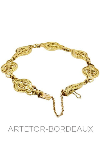 Bracelet Bracelet ancien filigrane 58 Facettes 30901