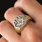 Bague 54 Bague chevalière homme maçonnique 58 Facettes 19-176-54