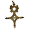 Pendentif Croix d'Agadez en or JAUNE 58 Facettes 368