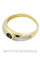 Bague 55 Bague nacre et spinelle 58 Facettes 27411