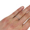 Bague 52 Bague Tiffany & Co.,"Métro", or blanc et diamants. 58 Facettes 29062