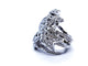 Bague 53 Bague Or blanc Diamant 58 Facettes 1034202CN