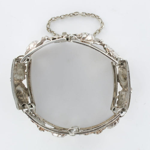 Bracelet Bracelet ancien argent fleurs 58 Facettes 19-148