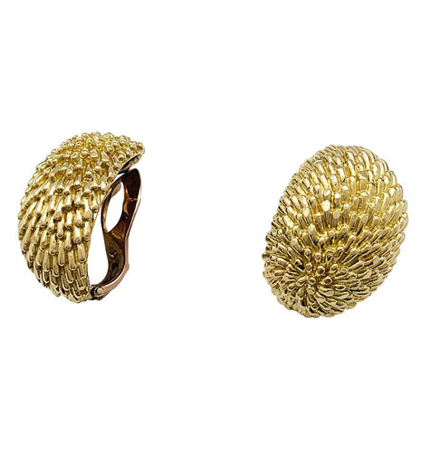 Boucles d'oreilles Boucles d'oreilles Van Cleef & Arpels Hérisson en or jaune. 58 Facettes 29931