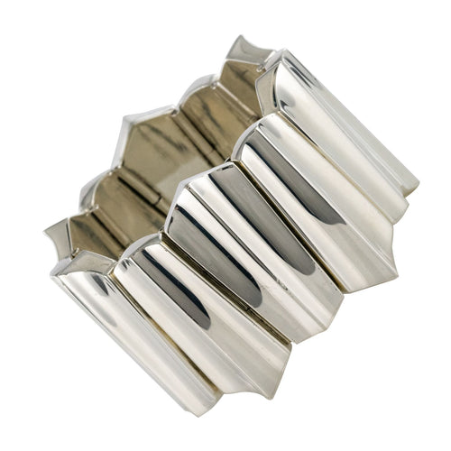 Bracelet Bracelet argent moderniste 58 Facettes 20-020