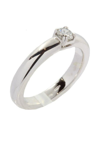 Bague 51 Solitaire diamant 0.22 carat 58 Facettes 29251