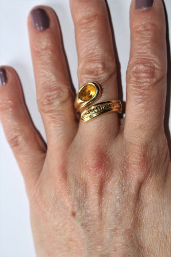 Bague BOUCHERON bague serpent citrine 58 Facettes 385
