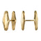 Boutons de manchette Boutons de manchettes or 1900 58 Facettes 19-138