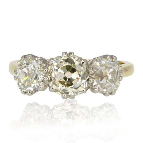 Bague 50 Bague ancienne jarretière de diamants 58 Facettes 21-002-48