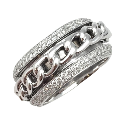 Bague 54 Bague Piaget,"Possession", or blanc, diamants. 58 Facettes 29210