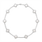 Collier Collier Van Cleef & Arpels Alhambra en or blanc et nacre. 58 Facettes 30104