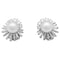 Boucles d'oreilles Boucles d'oreilles signées M.Gérard, platine diamants et perles des Mers du Sud. 58 Facettes 28457