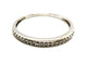 Bague 56 Bague Demie alliance Or blanc Diamant 58 Facettes 1169869CN