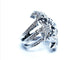 Bague 53 Bague Or blanc Diamant 58 Facettes 1034202CN