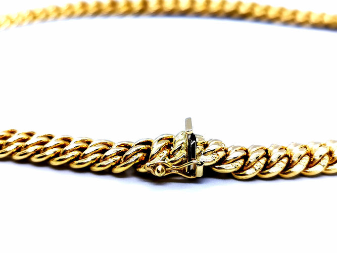 Collier Collier Maille américaine Or jaune 58 Facettes 951113CN
