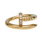 Bague 49 Bague Cartier "Juste un Clou" en or jaune et diamants. 58 Facettes 29970
